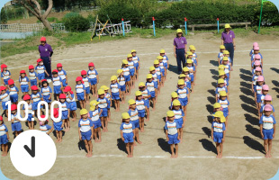 焼山みどり幼稚園の運動