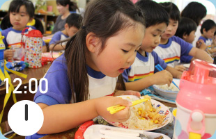 焼山みどり幼稚園の給食